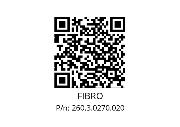   FIBRO 260.3.0270.020