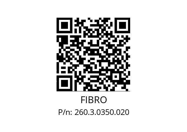   FIBRO 260.3.0350.020