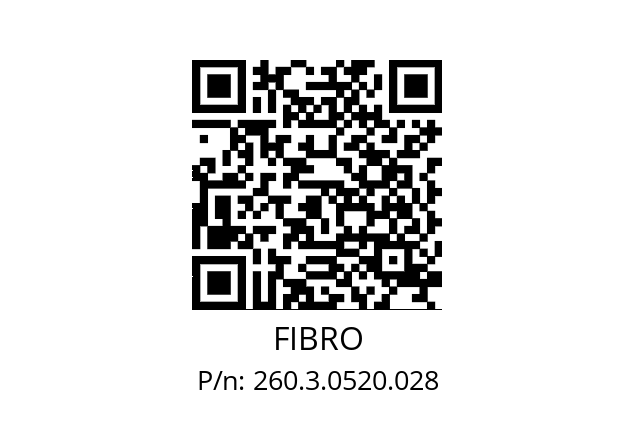   FIBRO 260.3.0520.028