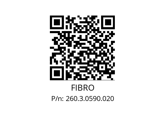   FIBRO 260.3.0590.020