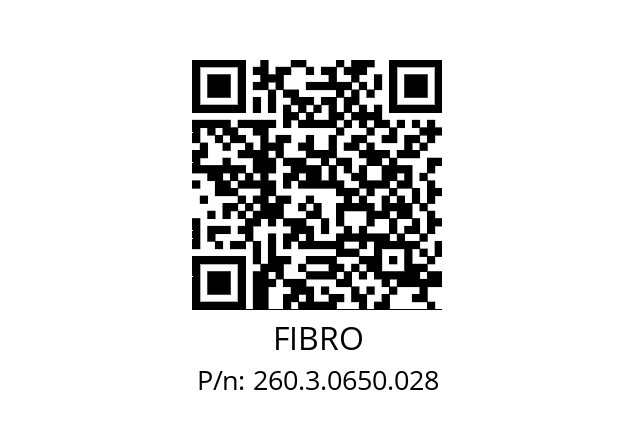   FIBRO 260.3.0650.028