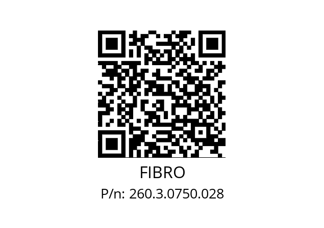   FIBRO 260.3.0750.028