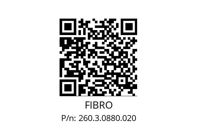   FIBRO 260.3.0880.020