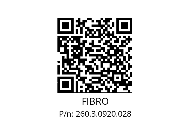   FIBRO 260.3.0920.028