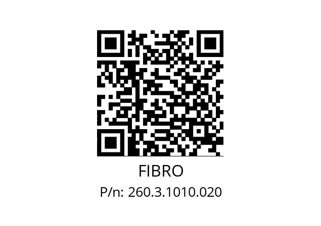   FIBRO 260.3.1010.020