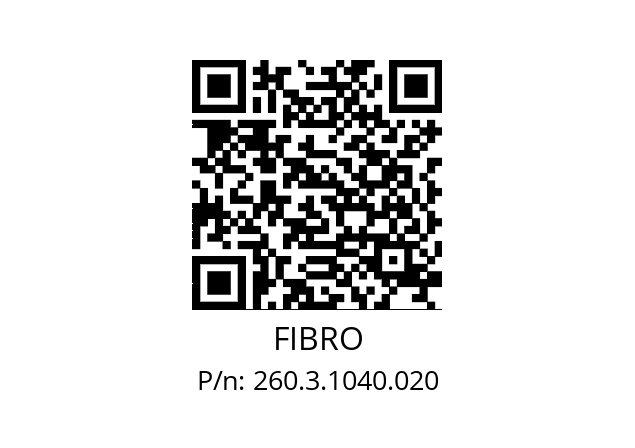   FIBRO 260.3.1040.020