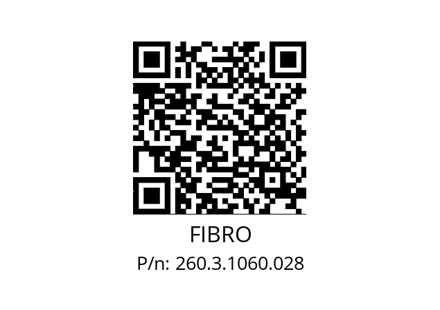   FIBRO 260.3.1060.028