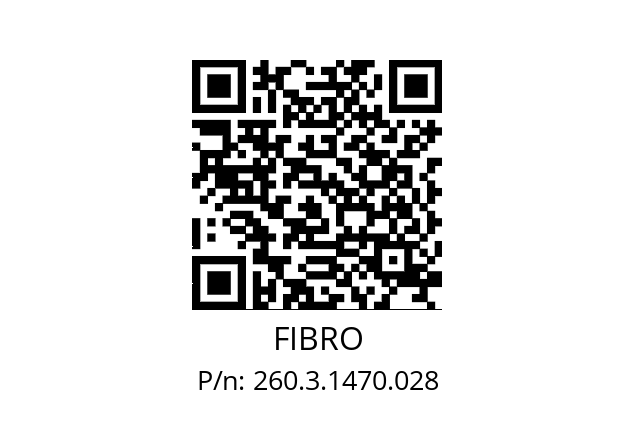   FIBRO 260.3.1470.028