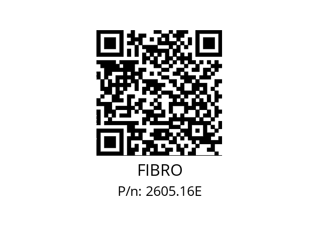   FIBRO 2605.16E