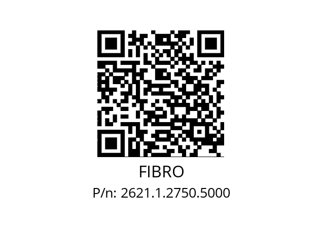   FIBRO 2621.1.2750.5000