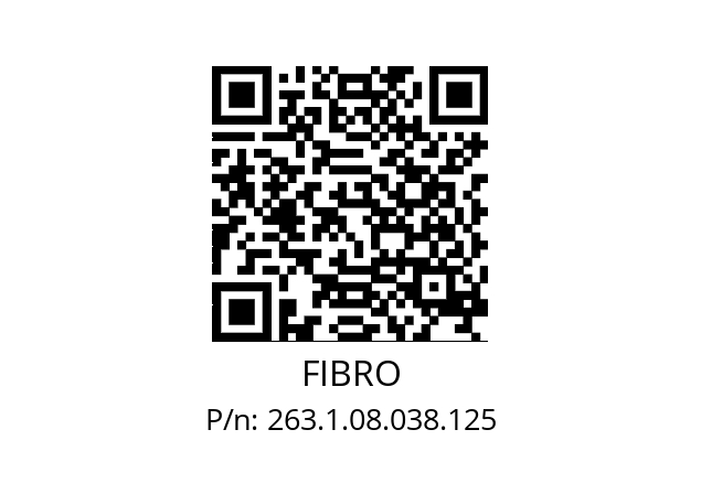   FIBRO 263.1.08.038.125