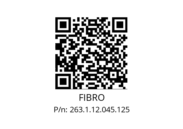   FIBRO 263.1.12.045.125