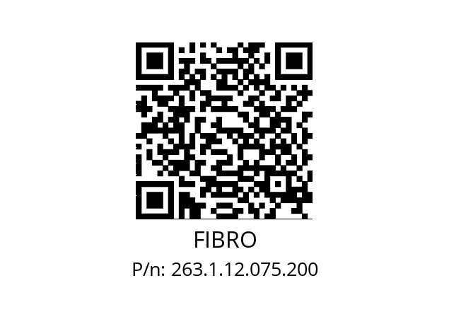   FIBRO 263.1.12.075.200