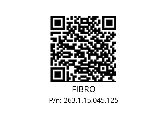   FIBRO 263.1.15.045.125