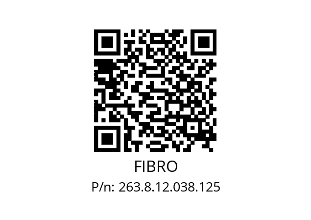   FIBRO 263.8.12.038.125