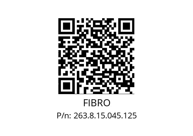   FIBRO 263.8.15.045.125