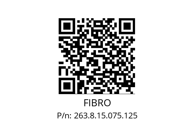   FIBRO 263.8.15.075.125