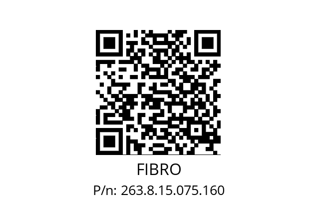   FIBRO 263.8.15.075.160