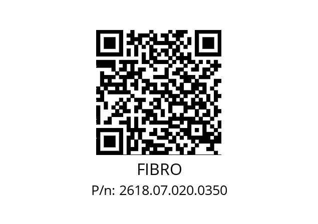   FIBRO 2618.07.020.0350