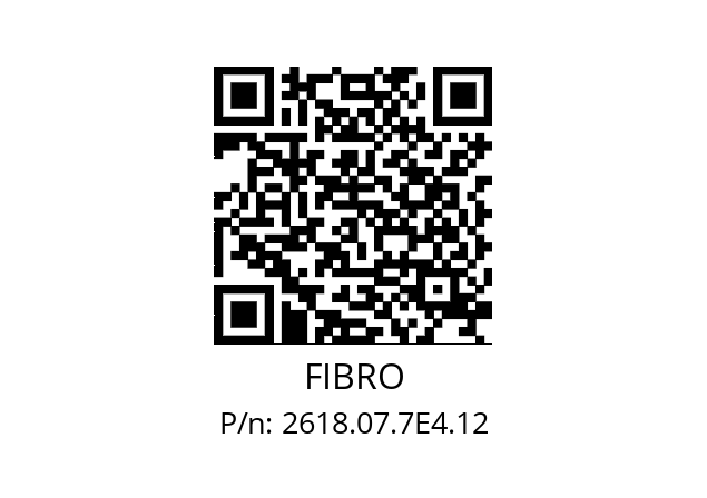   FIBRO 2618.07.7E4.12