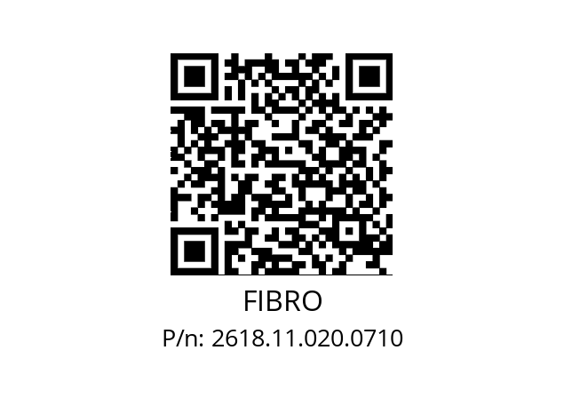   FIBRO 2618.11.020.0710