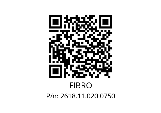   FIBRO 2618.11.020.0750