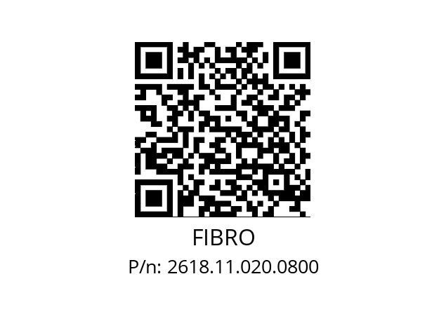   FIBRO 2618.11.020.0800