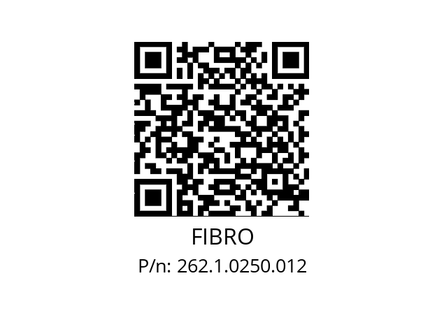   FIBRO 262.1.0250.012