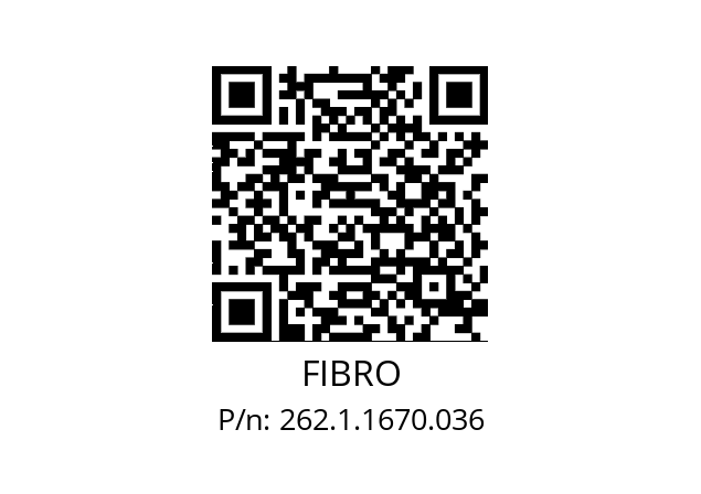   FIBRO 262.1.1670.036