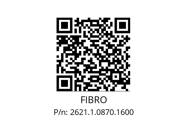   FIBRO 2621.1.0870.1600