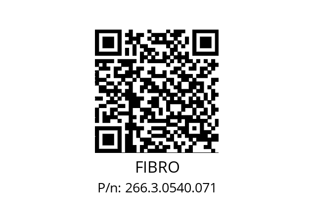   FIBRO 266.3.0540.071