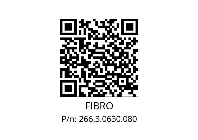   FIBRO 266.3.0630.080