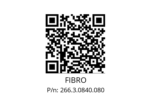   FIBRO 266.3.0840.080