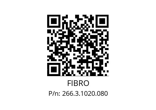   FIBRO 266.3.1020.080