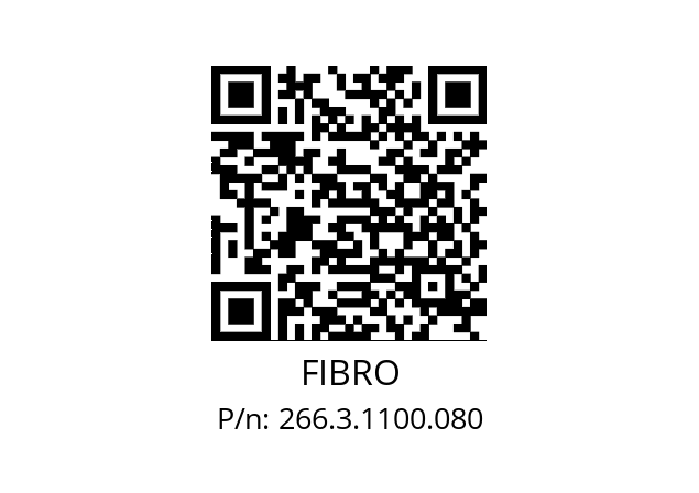   FIBRO 266.3.1100.080