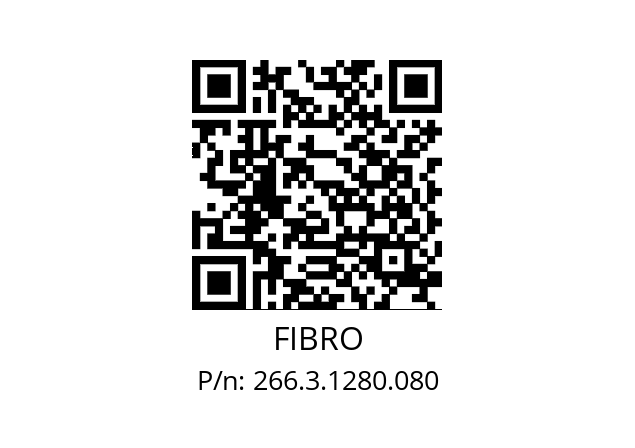   FIBRO 266.3.1280.080