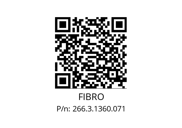   FIBRO 266.3.1360.071