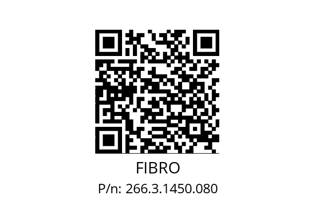   FIBRO 266.3.1450.080