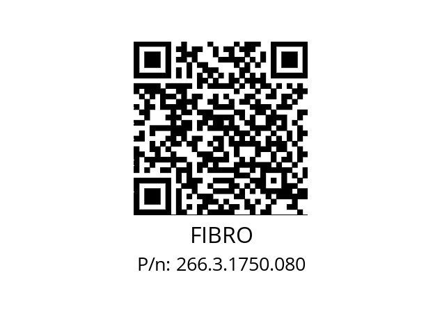   FIBRO 266.3.1750.080