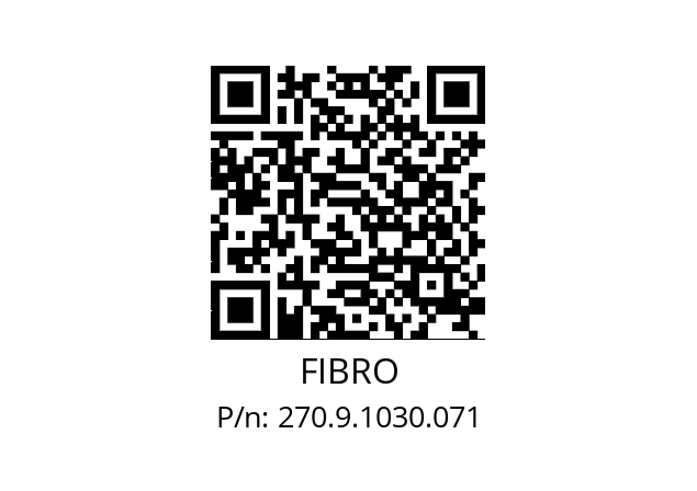   FIBRO 270.9.1030.071