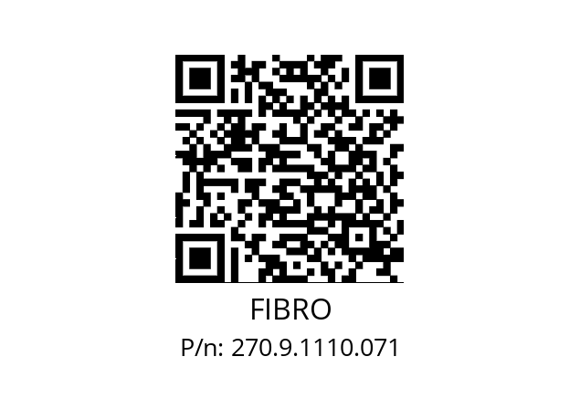   FIBRO 270.9.1110.071