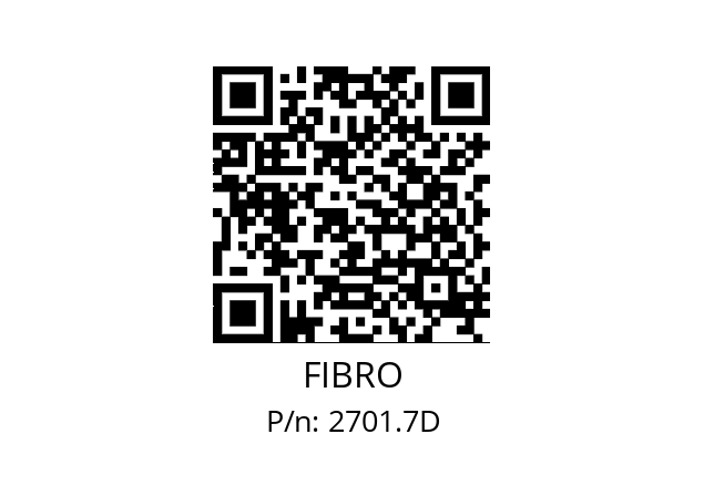   FIBRO 2701.7D