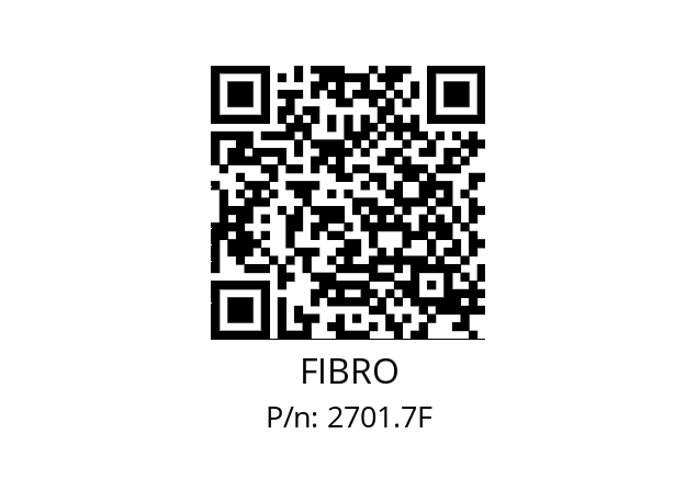   FIBRO 2701.7F