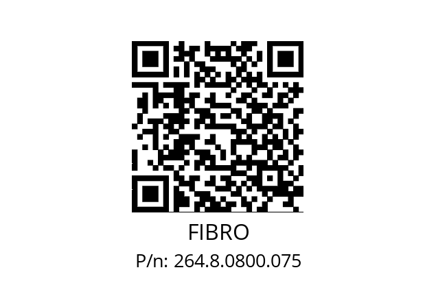   FIBRO 264.8.0800.075