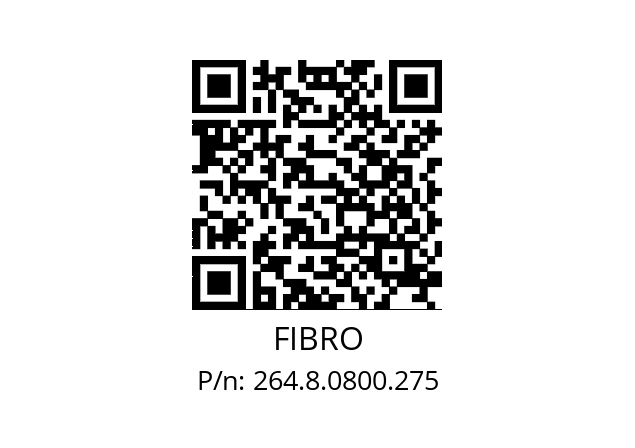   FIBRO 264.8.0800.275