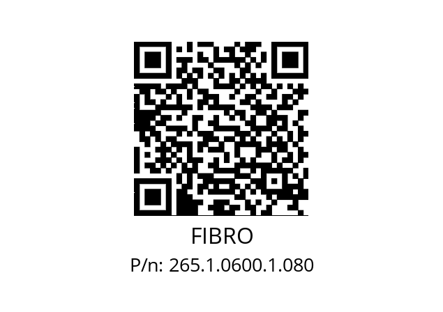   FIBRO 265.1.0600.1.080