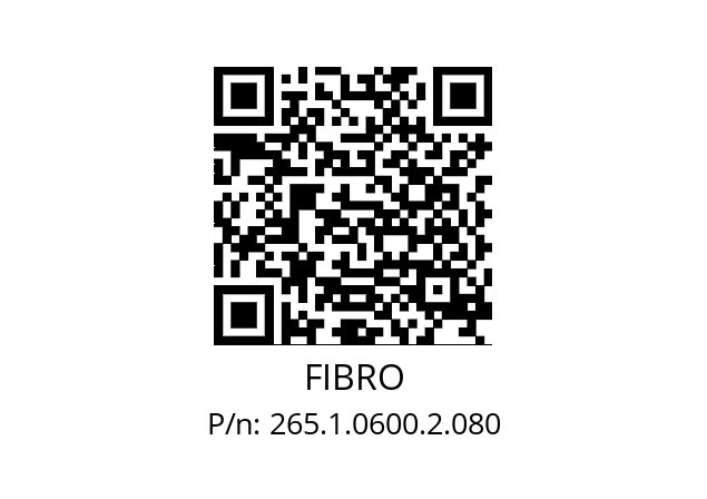   FIBRO 265.1.0600.2.080