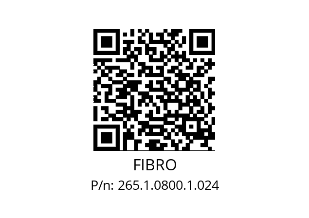   FIBRO 265.1.0800.1.024