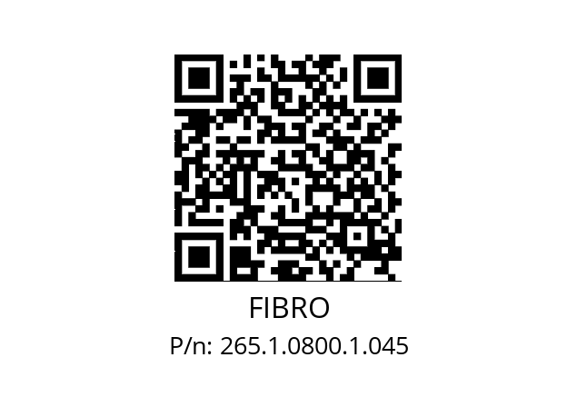   FIBRO 265.1.0800.1.045