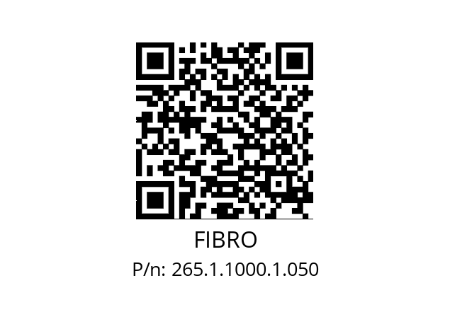   FIBRO 265.1.1000.1.050